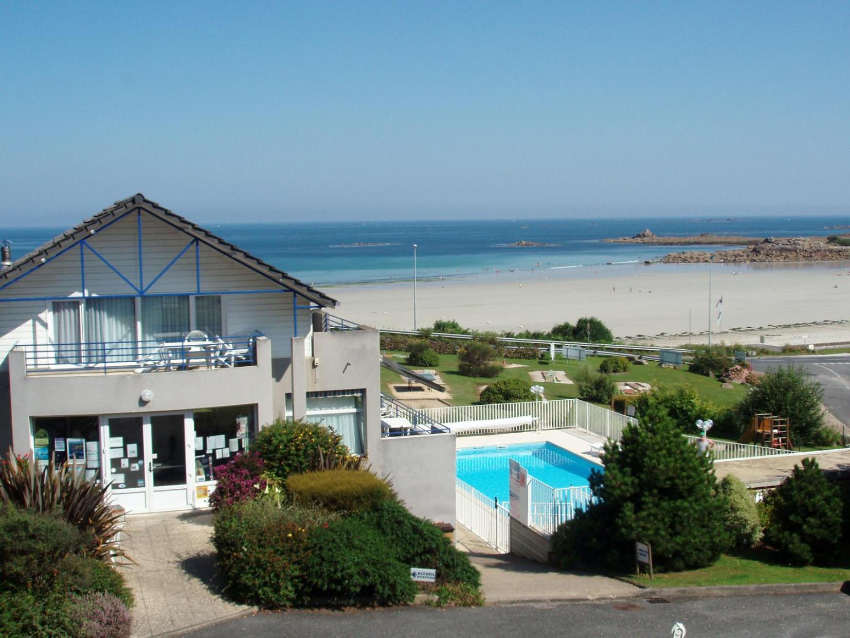 Les Terrasses De La Plage De Trestel Trevou-Treguignec Exterior photo